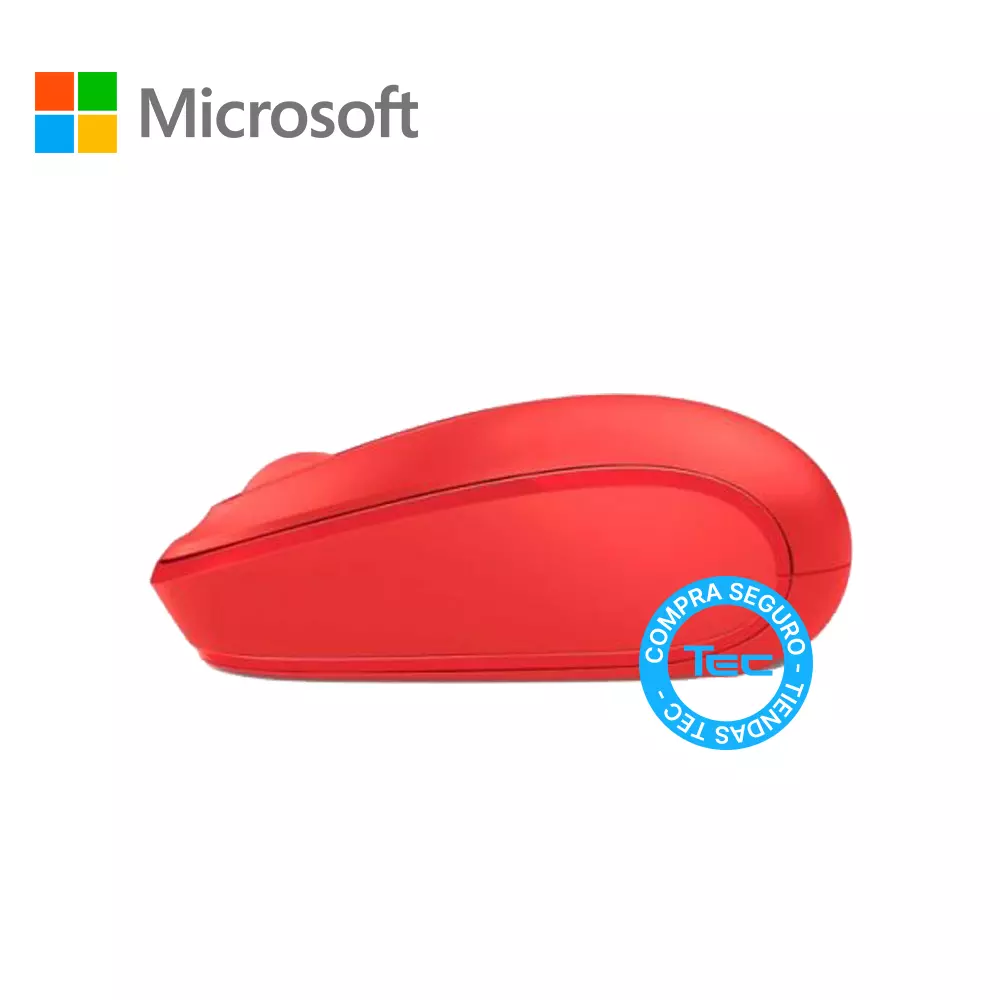 Mouse Microsoft Mobile 1850 Rojo