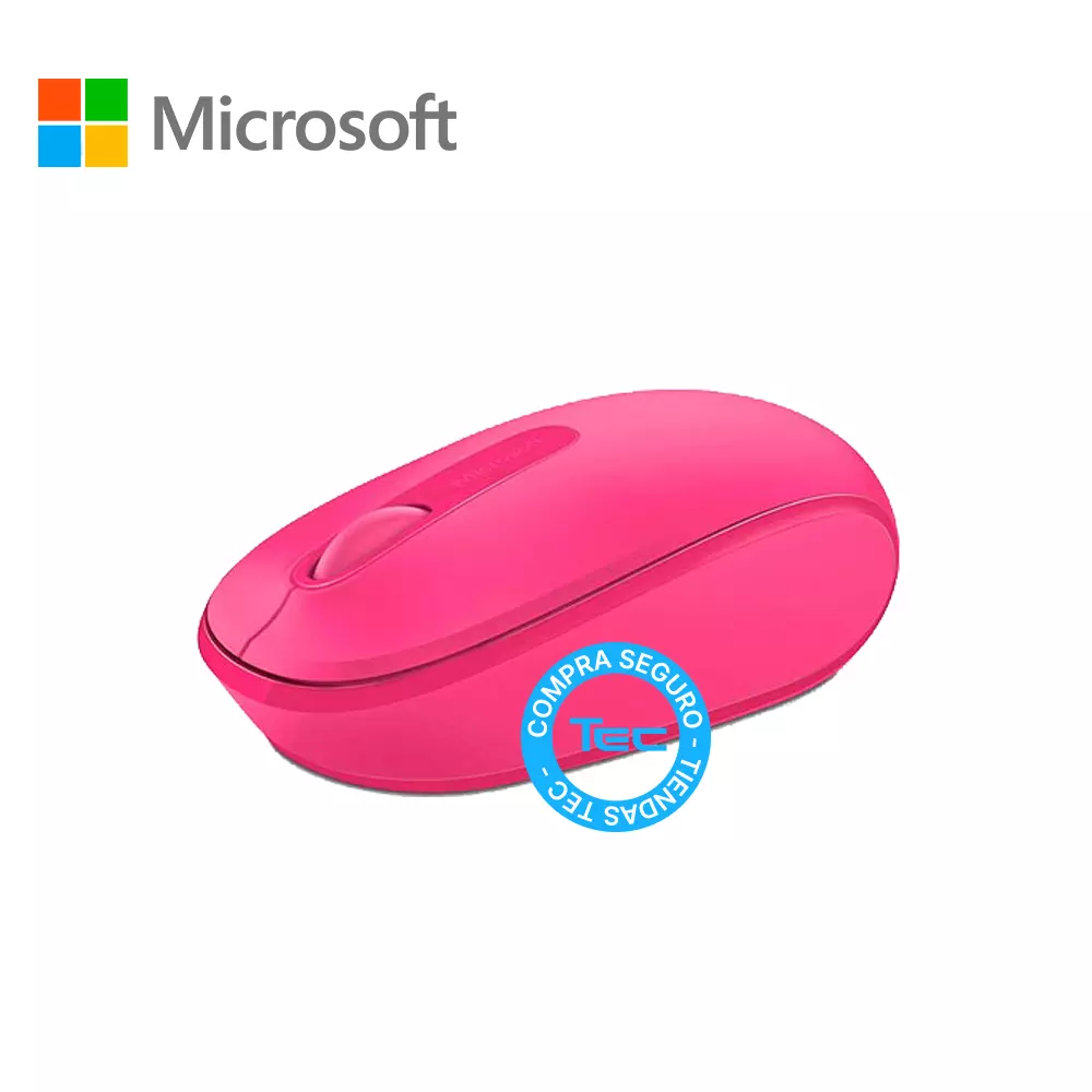 Mouse Microsoft Mobile 1850 Wireless Fucsia