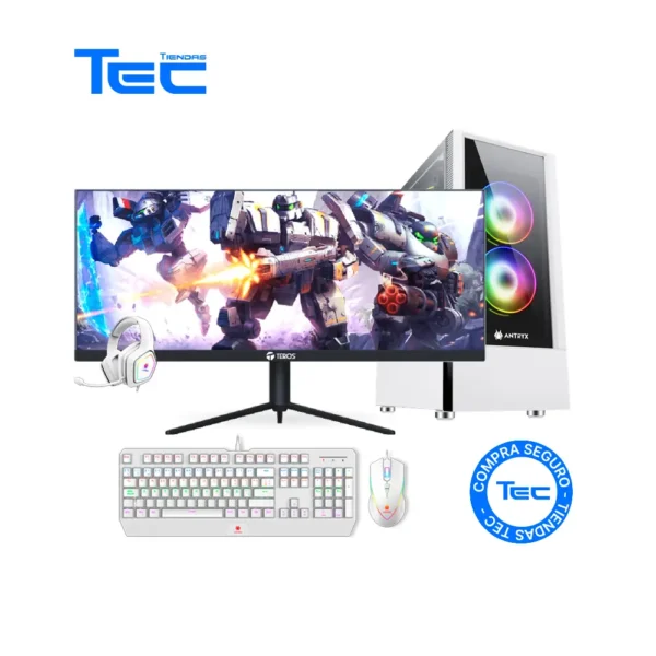 Computadora AMD Ryzen 7 5800X | 16GB RAM | 500GB SSD | 29″ IPS