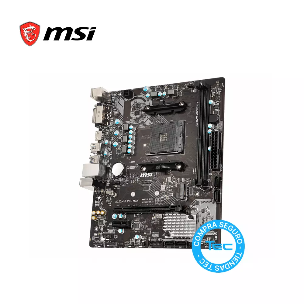 Placa MSI A320M-A PRO MAX AMD3