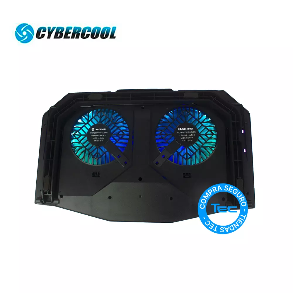 Cooler para Laptop Cybercool HA-N10-RGB