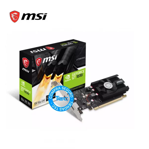 Tarjeta De Video MSI Nvidia Geforce GT 1030