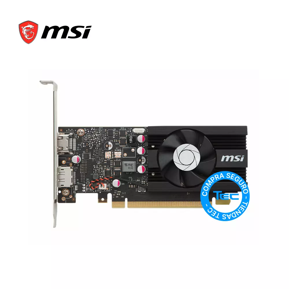 Tarjeta De Video MSI Nvidia Geforce GT 1030