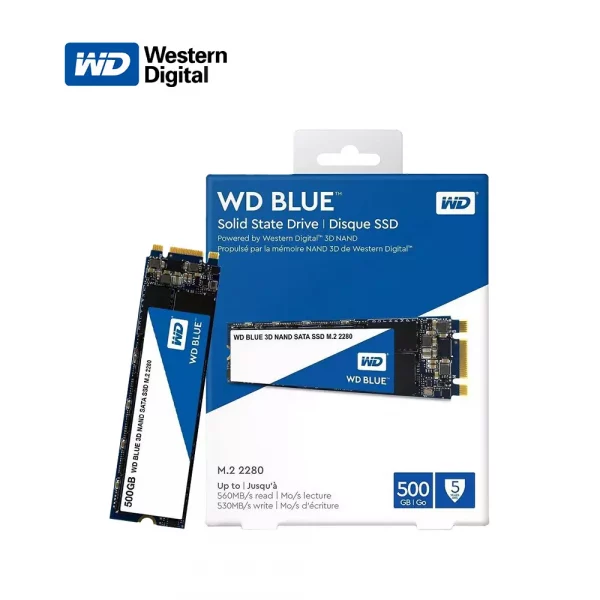 Disco Solido WD BLUE WDS500G2B0B 500GB M.2