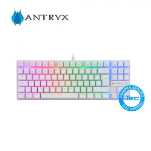 Teclado Antryx MK830 CHROME STORM MECANICO WHITE