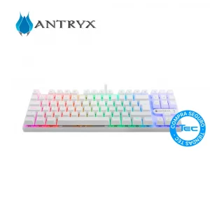 Teclado Antryx MK830 CHROME STORM MECANICO WHITE