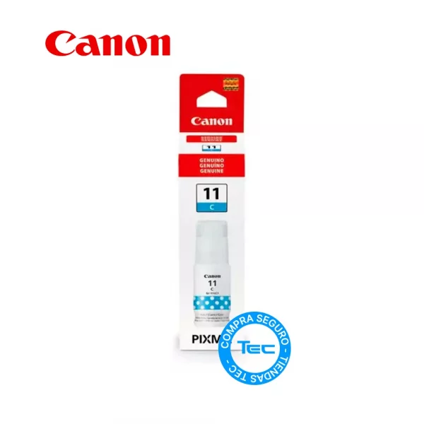 Tinta Canon GI-11C Impresora Color Cian| 100% ORIGINAL