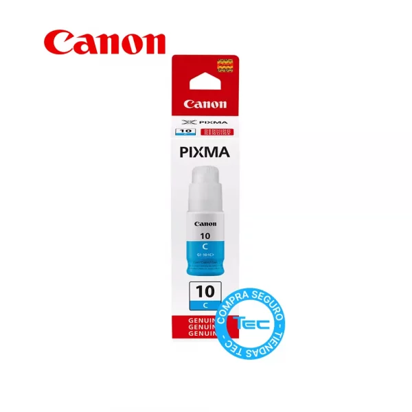 Tinta Canon GI-10C AZUL _Tiendas TEC