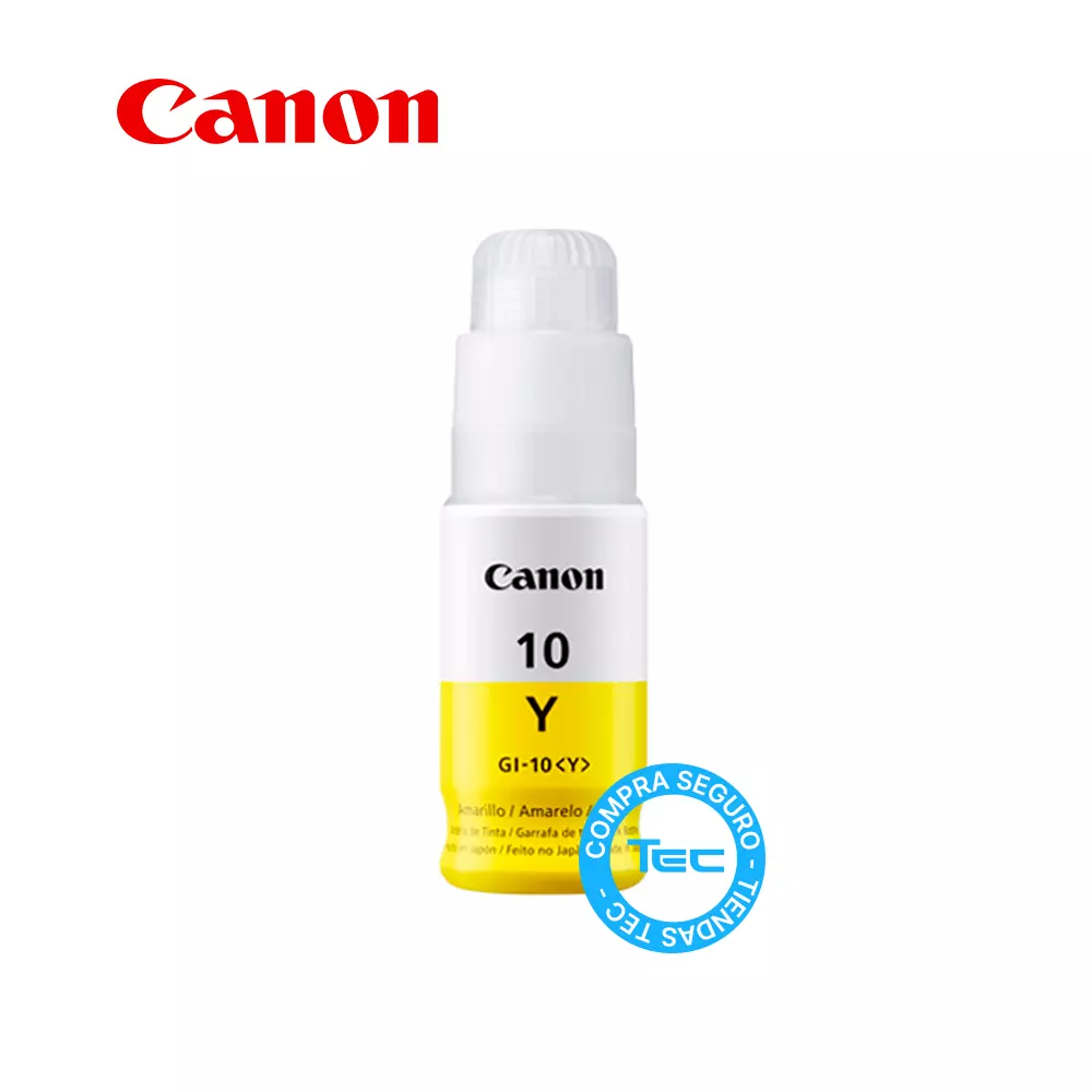 Tinta Canon GI-10Y _Tiendas TEC