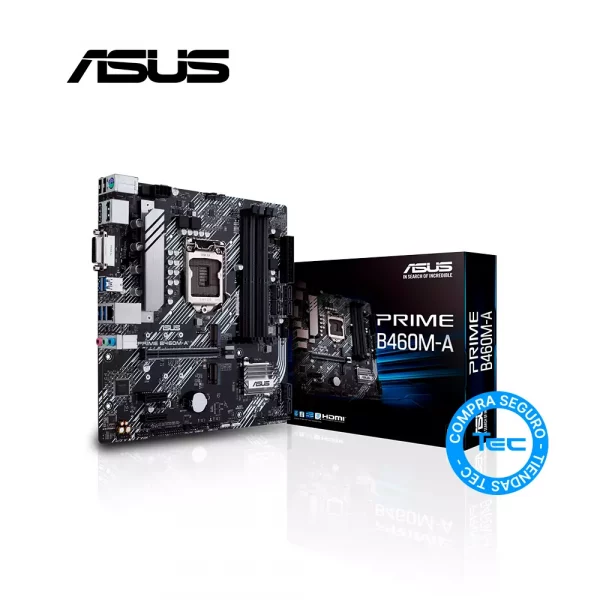 PLACA ASUS PRIME B460M-A_Tiendas tec
