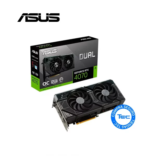 Tarjeta de Video ASUS RTX 4070 Super Dual