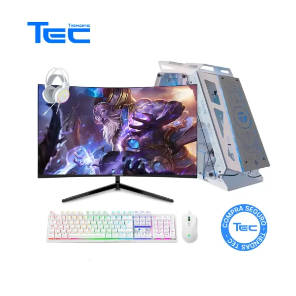 Computadora AMD Ryzen 5 8600G | 16GB RAM | 500GB SSD | 24" FHD