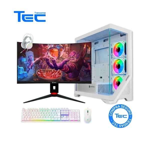 Computadora Intel Core i7-12700F | 16GB RAM DDR5 | 1TB SSD | 31.5″