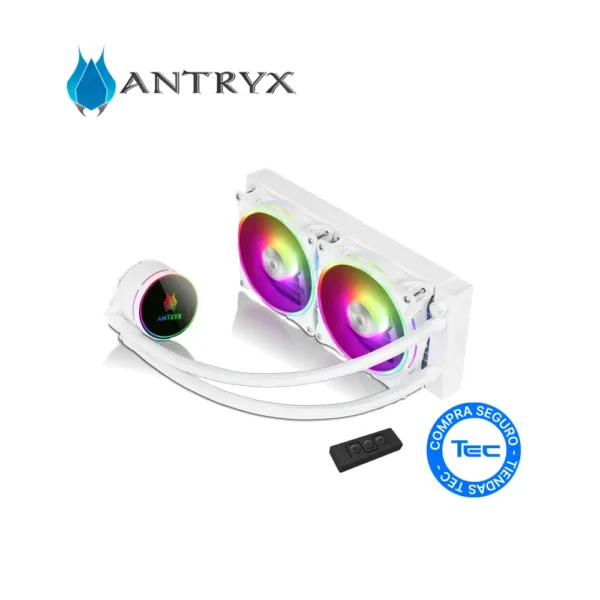 Sistema de Refrigeración Líquida Antryx Triton EVO White 240C ARGB