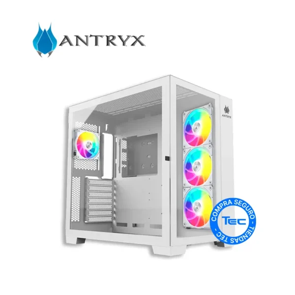 Case Antryx FX 900 White Vidrio Templado | ARGB