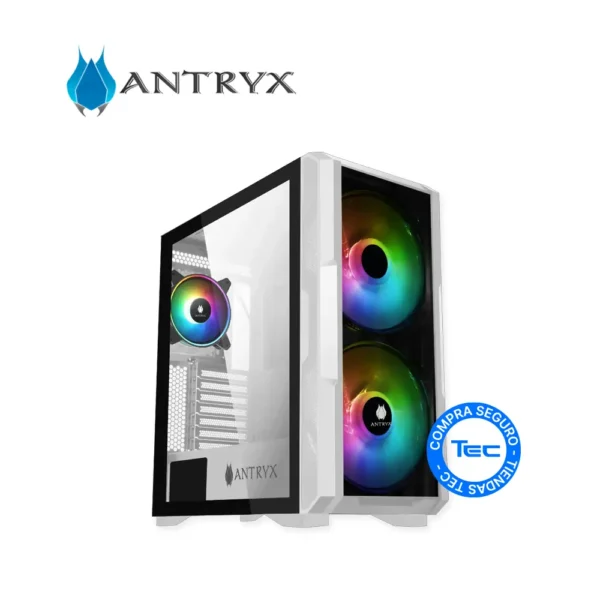 Case Antryx FX Cruiser White Vidrio Templado
