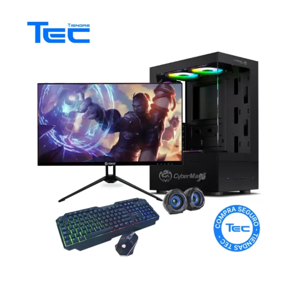 Computadora AMD Ryzen 5 5600G | 16GB RAM | 500GB SSD | 23.8" IPS