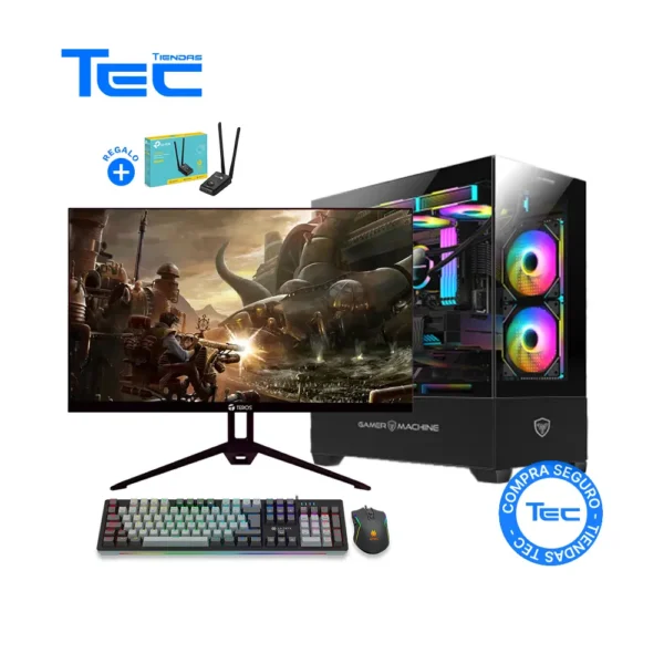 Computadora Intel Core i5-13400F | 16GB RAM | 1TB SSD | 23.8" FHD