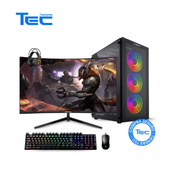Computadora Intel Core i5-13400F | 16GB RAM | 1TB SSD | 24" FHD