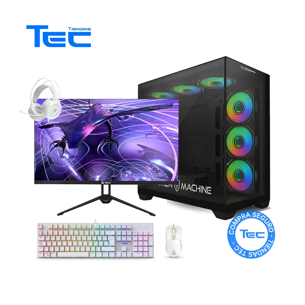 Computadora Intel Core i5-14400F | 16GB RAM | 1TB SSD | 23.8" FHD