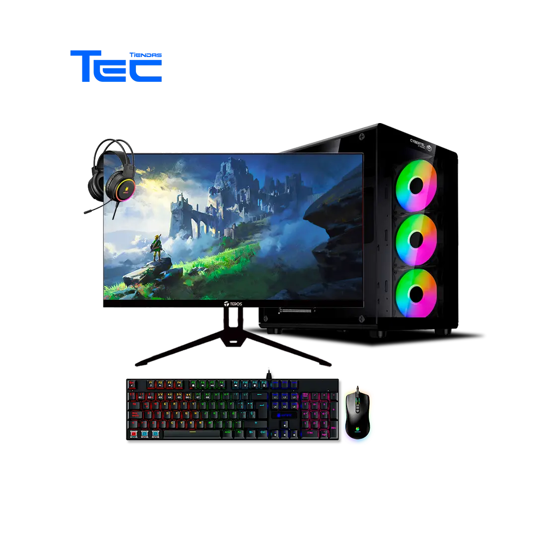 Computadora AMD Ryzen 5 8500G | 16GB RAM | 500GB SSD | 23.8″ FHD