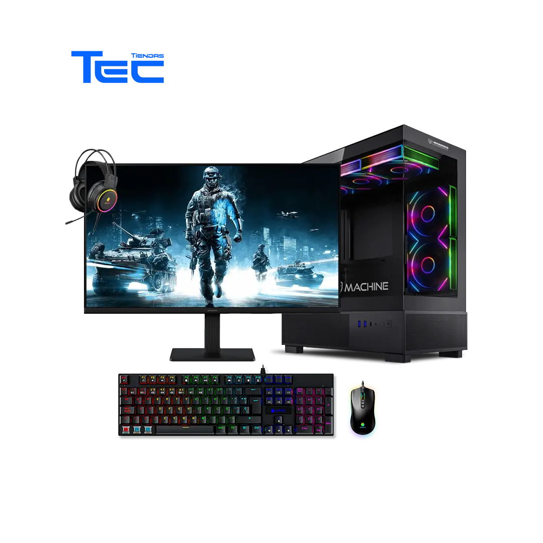 Computadora AMD Ryzen 7 8700G | 16GB RAM | 1TB SSD | 27″ FHD