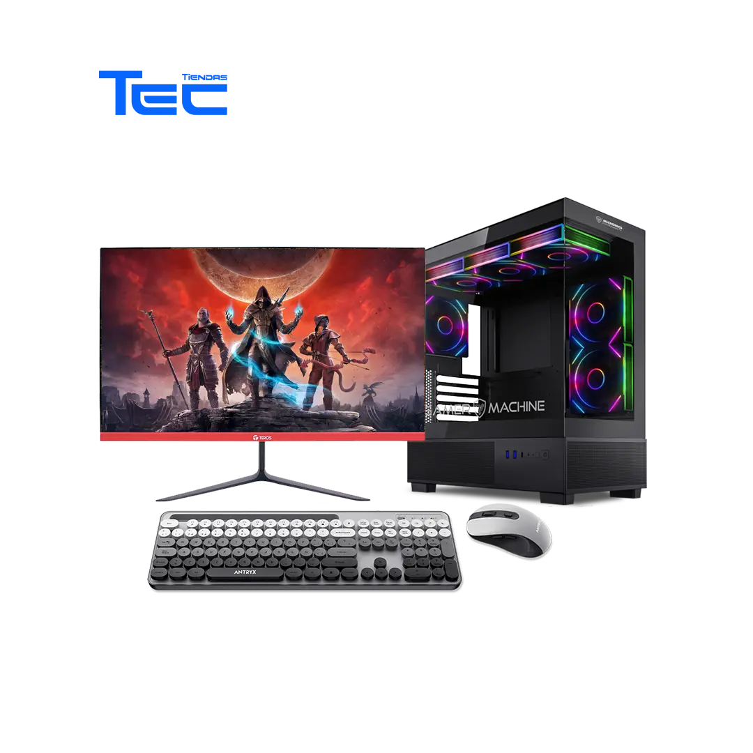 Computadora AMD Ryzen 5 5500 | 8GB RAM | 500GB SSD | 23.8" FHD