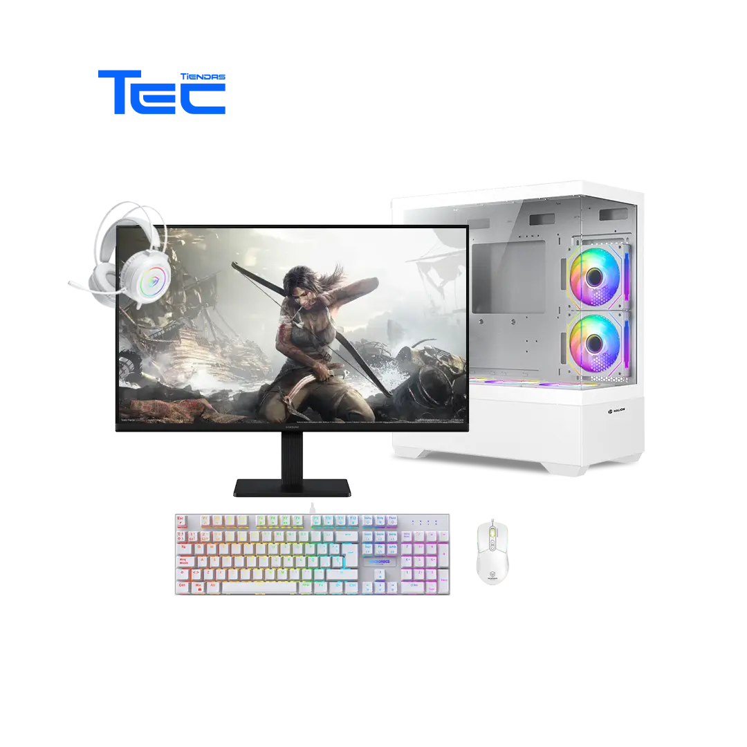 Computadora AMD Ryzen 5 5600GT | 16GB RAM | 500GB SSD | 27" FHD