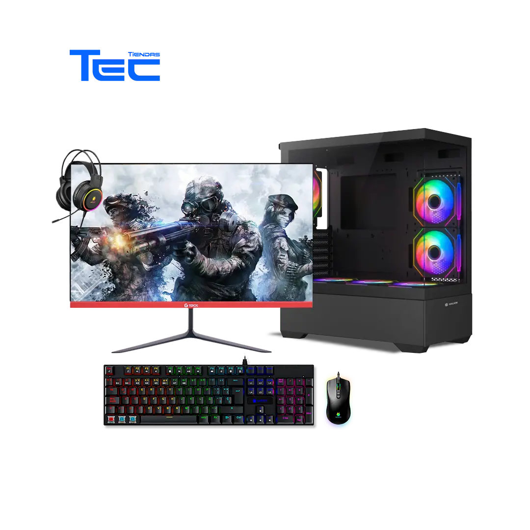 Computadora AMD Ryzen 5 8600G | 16GB RAM | 500GB SSD | 23.8" FHD