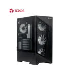 CASE TEROS TE-1330G ATX GAMER BLACK (1)