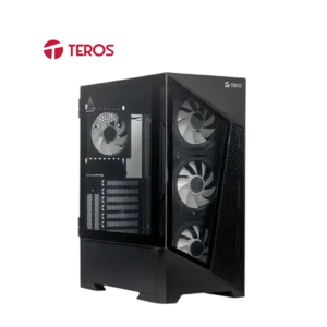 CASE TEROS TE 1330G ATX GAMER BLACK 1