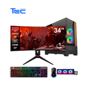 Computadora Intel Core Ultra 9 285 | 16GB RAM | 1TB SSD | 34" WQHD