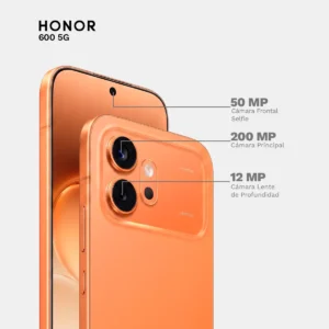 Celular Honor 600 5G Anaranjado 8