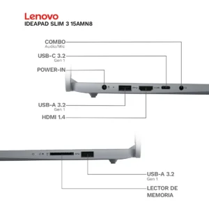 Laptop Lenovo IdeaPad Slim 3 Ryzen 5 7520U (7)