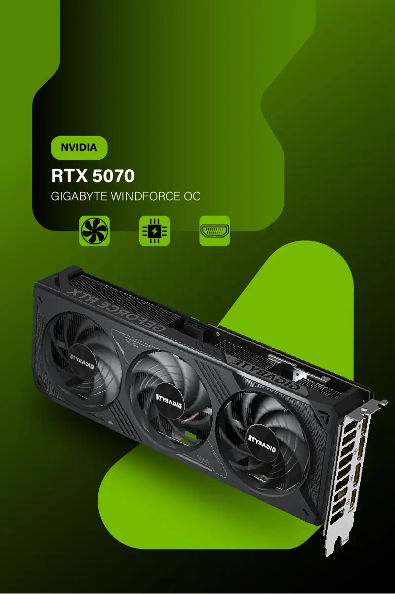 Tarjeta de Video GeForce RTX™ 5070