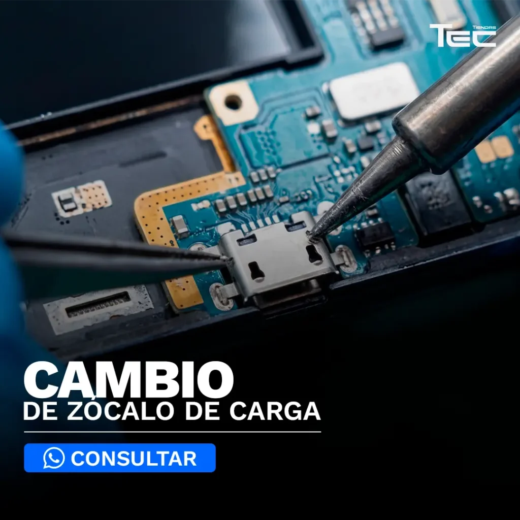 Servicio Tecnico de celulares CAMBIO DE ZOCALO DE CARGA