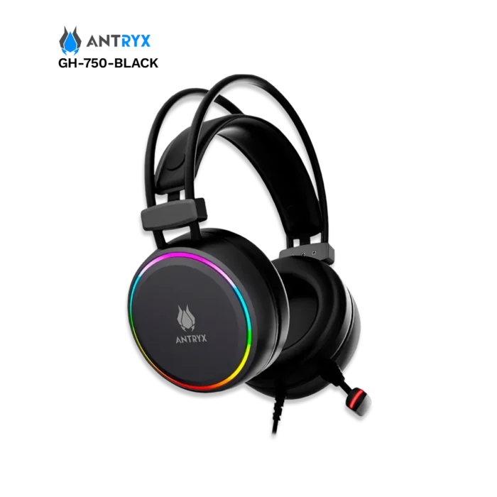 Audífono Gamer Antryx GH-750 Black (5) Audífono Gamer Antryx GH-750 Black (5)