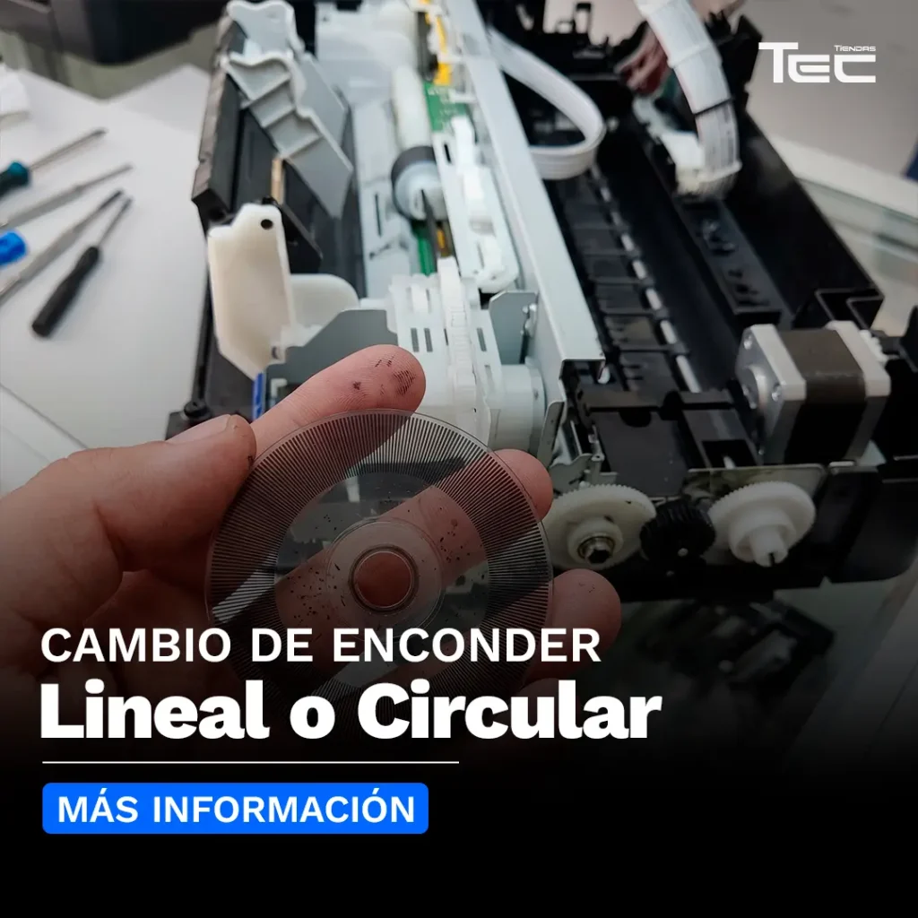 Cambio de Encoder lineal o Circular