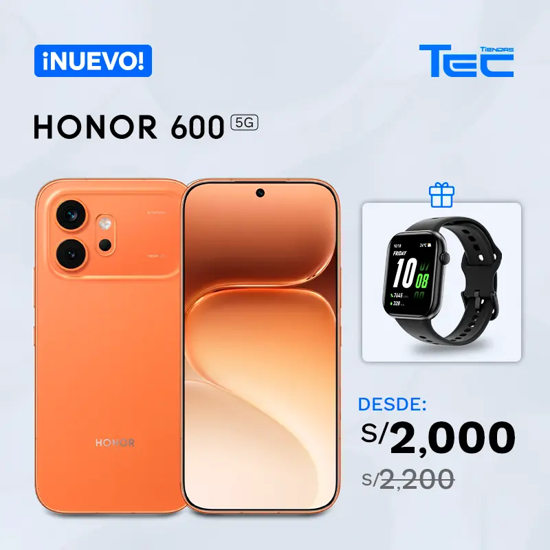 HONOR 600 nuevo ingreso en Perú