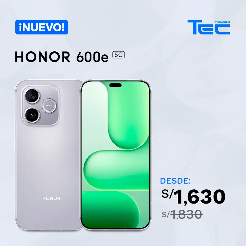 HONOR 600e nuevo ingreso en Perú