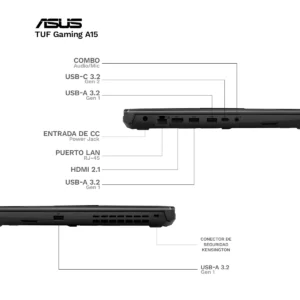Laptop ASUS TUF Gaming A15 AMD Ryzen 7 8845HS 3