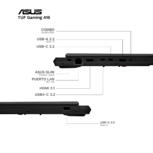 Laptop ASUS TUF Gaming A16 AMD Ryzen 9 8940HX (4)