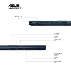 Laptop ASUS Vivobook 15 Intel Core 5 120U (4)