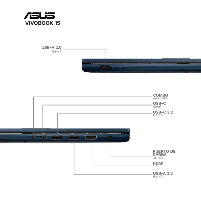 Laptop ASUS Vivobook 15 Intel Core 5 120U (4) Laptop ASUS Vivobook 15 Intel Core 5 120U (4)