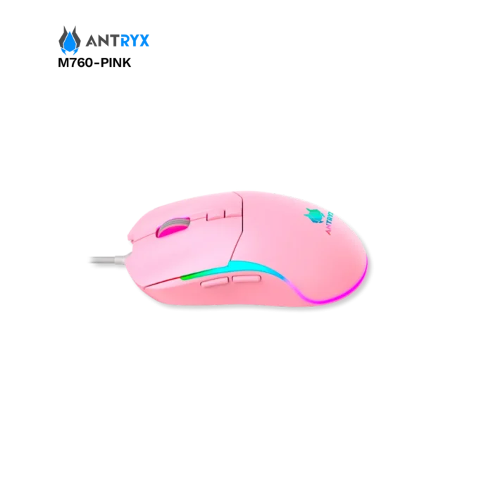 Mouse Gaming Antryx M760 Pink (3) Mouse Gaming Antryx M760 Pink (3)