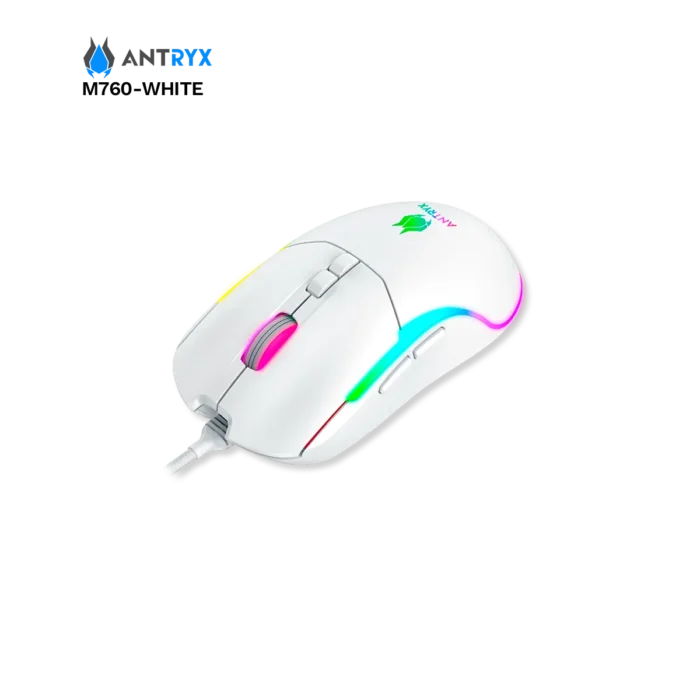 Mouse Gaming Antryx M760 White (3) Mouse Gaming Antryx M760 White (3)