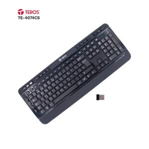 Teclado Inalámbrico Teros TE-4074CS | Black
