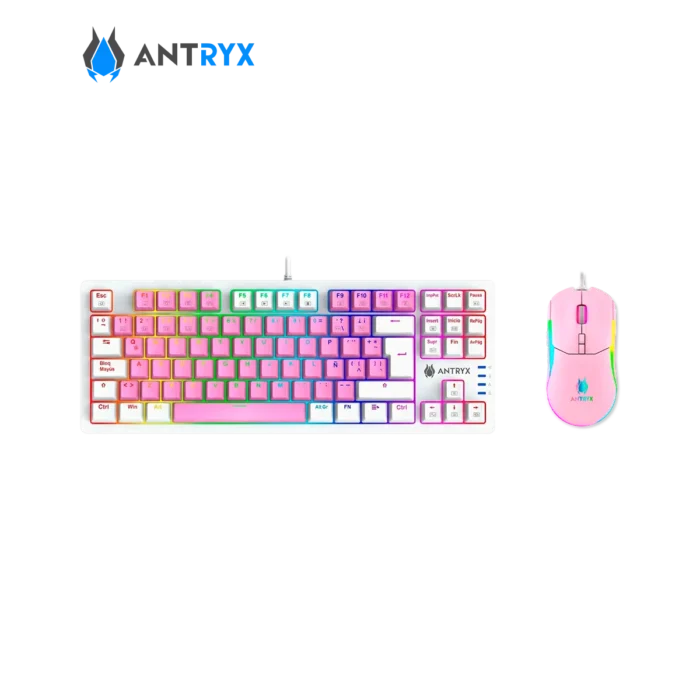 Teclado y Mouse - PC PINK Teclado y Mouse - PC PINK