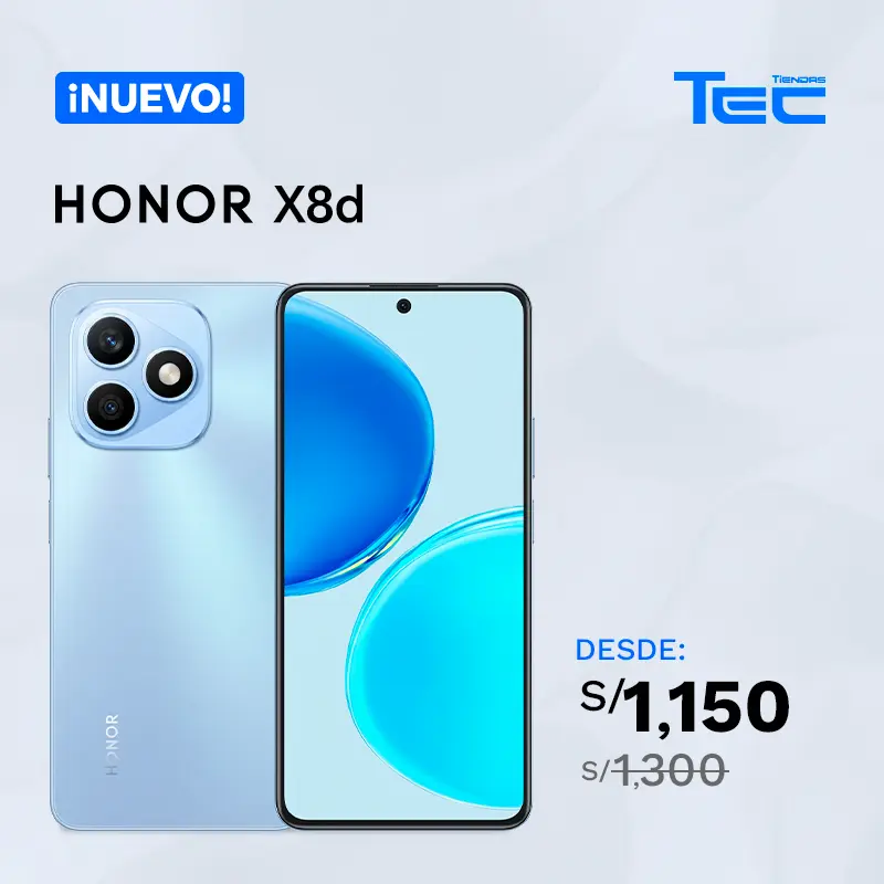 HONOR X8d en Perú
