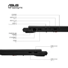 Laptop ASUS TUF Gaming F16 Intel Core i7-14650HX - TEC (2)